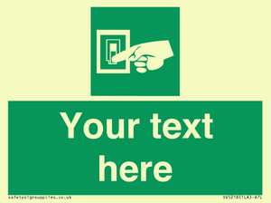 Custom Light Switch Sign